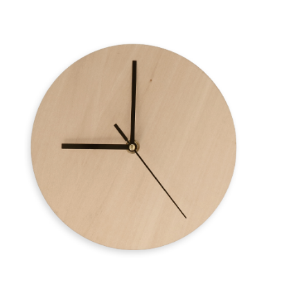 Wooden Wall Clock – Round – 200mm – BESTSELLER!